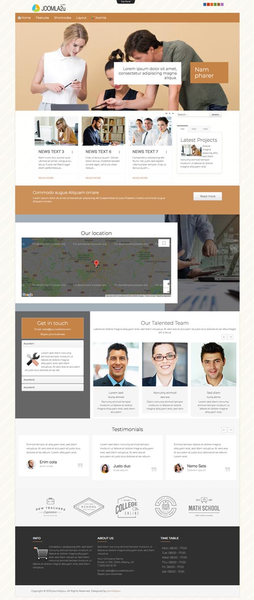 Finance & Investment Consulting Joomla Template